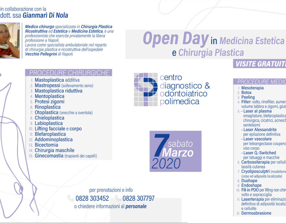 Open Day Chirurgia Plastica e Medicina Estetica